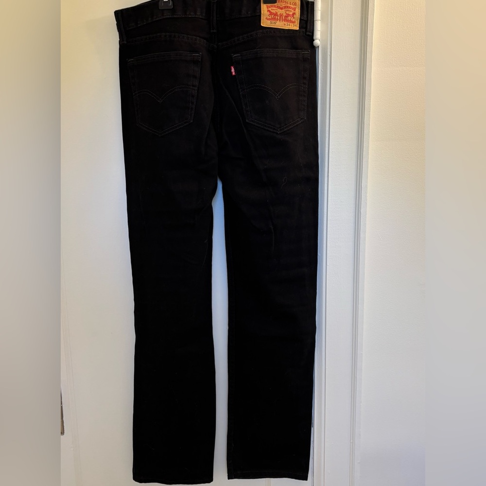 Levi's Men's Straight Jeans - Black